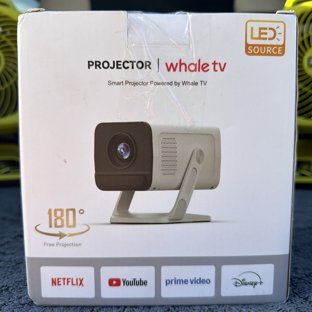 Mini Projector with Wifi and Bluetooth, Built-in Apps,Movie Projector - Picture 10 of 12